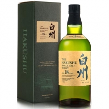 白州18年單一麥芽日本威士忌 The Hakushu Aged 18 Years Single Malt Japanese Whisky 700ml