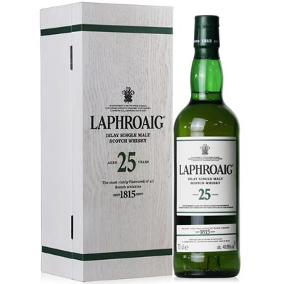 拉弗格25年單一麥芽蘇格蘭威士忌 Laphroaig Aged 25 Years Cask Strength Islay Single Malt Scotch Whisky 700ml