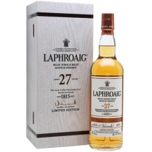 拉弗格27年限量版單一麥芽蘇格蘭威士忌 Laphroaig Aged 27 Years Limited Edition Islay Single Malt Scotch Whisky 700ml