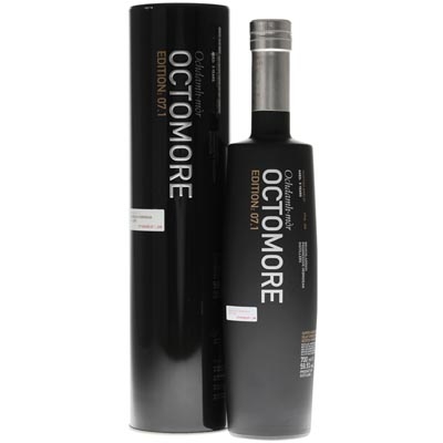 布赫拉迪泥煤怪獸7.1版單一麥芽蘇格蘭威士忌 Bruichladdich Octomore 208 Scottish Barley Edition 07.1 Aged 5 Years Single Malt Scotch Whisky 700ml