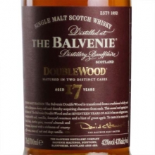百富17年雙桶單一麥芽蘇格蘭威士忌 The Balvenie Aged 17 Years Doublewood Single Malt Scotch Whisky 700ml