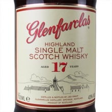 格蘭花格17年單一麥芽蘇格蘭威士忌 Glenfarclas Aged 17 Years Highland Single Malt Scotch Whisky 700ml