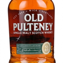 富特尼21年單一麥芽蘇格蘭威士忌 Old Pulteney Aged 21 Years Single Malt Scotch Whisky 700ml