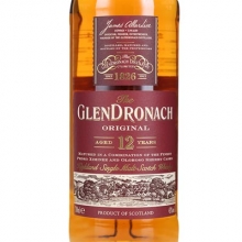 格蘭多納12年單一麥芽蘇格蘭威士忌 Glendronach Aged 12 Years Original Highland Single Malt Scotch Whisky 700ml