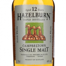 哈索本12年單一麥芽蘇格蘭威士忌 Hazelburn Aged 12 Years Campbeltown Single Malt Scotch Whisky 700ml