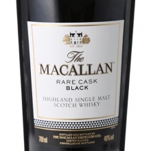 麥卡倫1824大師系列黑鉆單一麥芽蘇格蘭威士忌 Macallan Rare Cask Black Highland Single Malt Scotch Whisky 700ml（新舊包裝隨機發(fā)貨）