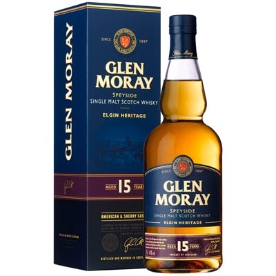格蘭莫雷埃爾金傳承15年單一麥芽蘇格蘭威士忌 Glen Moray Elgin Heritage 15 Year Old Single Malt Scotch Whisky 700ml