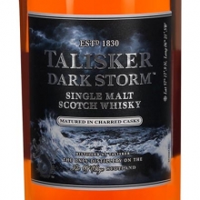 泰斯卡黑風(fēng)暴單一麥芽蘇格蘭威士忌 Talisker Dark Storm Single Malt Scotch Whisky 1000ml