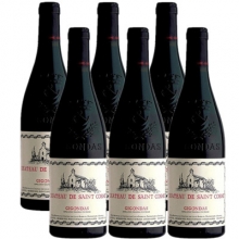 圣戈斯酒莊吉恭達(dá)斯干紅葡萄酒 Chateau de Saint Cosme Gigondas 750ml