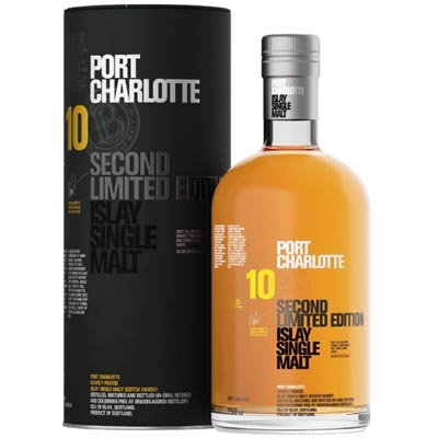布赫拉迪波夏10年第二版單一麥芽蘇格蘭威士忌 Bruichladdich Port Charlotte 10 Second Limited Edition Single Malt Scotch Whisky 700ml