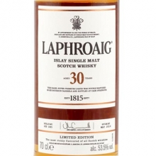 拉弗格30年限量版單一麥芽蘇格蘭威士忌 Laphroaig Aged 30 Years Limited Edition Islay Single Malt Scotch Whisky 700ml