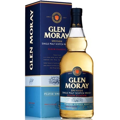 格蘭莫雷埃爾金經(jīng)典泥煤單一麥芽蘇格蘭威士忌 Glen Moray Elgin Classic Peated Single Malt Scotch Whisky 700ml