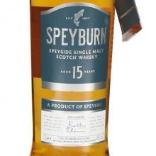 盛貝本15年單一麥芽蘇格蘭威士忌 Speyburn 15 Year Old Single Malt Scotch Whisky 700ml