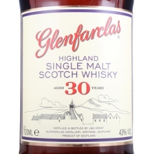 格蘭花格30年單一麥芽蘇格蘭威士忌 Glenfarclas Aged 30 Years Highland Single Malt Scotch Whisky 700ml
