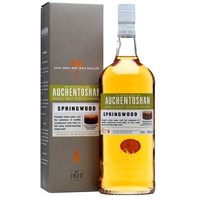 歐肯特軒斯普林桶單一麥芽蘇格蘭威士忌 Auchentoshan Springwood Single Malt Scotch Whisky 1000ml