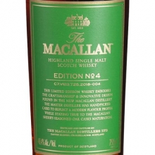 麥卡倫限量版單一麥芽蘇格蘭威士忌第四版 Macallan Edition No.4 Highland Single Malt Scotch Whisky 700ml