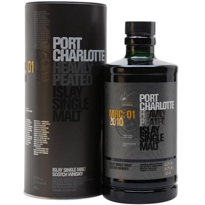布赫拉迪波夏MRC:01單一麥芽蘇格蘭威士忌 Bruichladdich Port Charlotte MRC:01 2010 Heavily Peated Single Malt Scotch Whisky 700ml