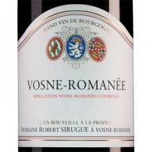 西魯格酒莊沃恩羅曼尼村干紅葡萄酒 Domaine Robert Sirugue Vosne-Romanee 750ml