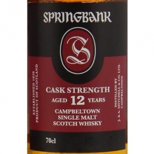 云頂12年桶裝強(qiáng)度單一麥芽蘇格蘭威士忌 Springbank Aged 12 Years Cask Strength Campbeltown Single Malt Scotch Whisky 700ml
