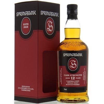 云頂12年桶裝強(qiáng)度單一麥芽蘇格蘭威士忌 Springbank Aged 12 Years Cask Strength Campbeltown Single Malt Scotch Whisky 700ml