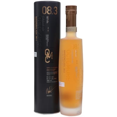 布赫拉迪泥煤怪獸8.3版單一麥芽蘇格蘭威士忌 Bruichladdich Octomore 08.3 Masterclass 5 Year Old Single Malt Scotch Whisky 700ml