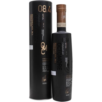 布赫拉迪泥煤怪獸8.4版單一麥芽蘇格蘭威士忌 Bruichladdich Octomore 08.4 Masterclass Virgin Oak 8 Year Old Single Malt Scotch Whisky 700ml