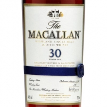 麥卡倫30年雪莉桶單一麥芽蘇格蘭威士忌 Macallan 30YO Sherry Oak Highland Single Malt Scotch Whisky 700ml