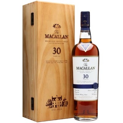 麥卡倫30年雪莉桶單一麥芽蘇格蘭威士忌 Macallan 30YO Sherry Oak Highland Single Malt Scotch Whisky 700ml