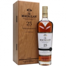 麥卡倫25年雪莉桶單一麥芽蘇格蘭威士忌 Macallan 25YO Sherry Oak Highland Single Malt Scotch Whisky 700ml