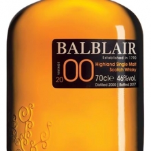 巴布萊爾2000年第二版單一麥芽蘇格蘭威士忌 Balblair Vintage 2000 2nd Release Highland Single Malt Scotch Whisky 700ml