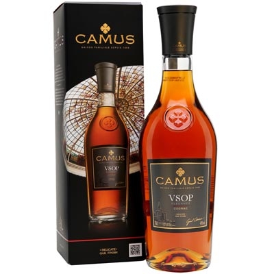 卡慕經(jīng)典VSOP干邑白蘭地紀(jì)念版 CAMUS VSOP Elegance Cognac 700ml（新舊包裝隨機(jī)發(fā)貨）