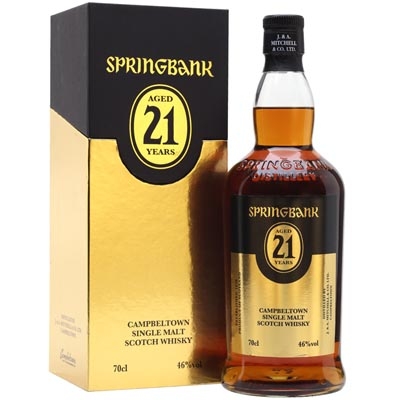 云頂21年單一麥芽蘇格蘭威士忌 Springbank Aged 21 Years Campbeltown Single Malt Scotch Whisky 700ml