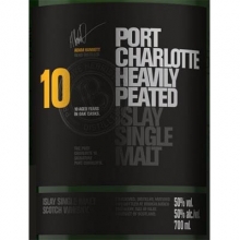 布赫拉迪波夏擢躍10年單一麥芽蘇格蘭威士忌 Bruichladdich Port Charlotte Aged 10 Years Heavily Peated Single Malt Scotch Whisky 500ml / 700ml