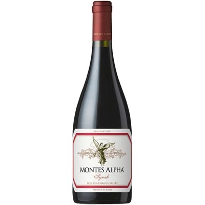 蒙特斯酒莊歐法西拉干紅葡萄酒 Montes Alpha Syrah 750ml