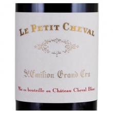 白馬莊園副牌干紅葡萄酒 Le Petit Cheval 750ml