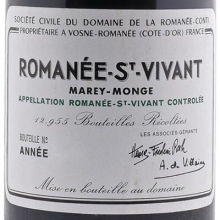 羅曼尼康帝酒莊圣維旺特級(jí)園干紅葡萄酒 Domaine de la Romanee-Conti Romanee-Saint-Vivant Grand Cru 750ml