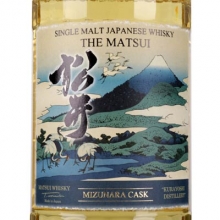 松井水楢桶單一麥芽日本威士忌 Matsui Mizunara Cask Single Malt Japanese Whisky 700ml