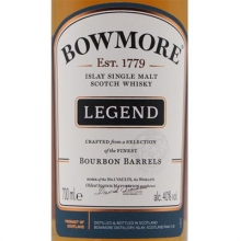 波摩傳說單一麥芽蘇格蘭威士忌 Bowmore Legend Islay Single Malt Scotch Whisky 700ml