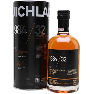 布赫拉迪1984/32年風(fēng)云決勝單一麥芽蘇格蘭威士忌 Bruichladdich Rare Cask Series 1984/32 All In Single Malt Scotch Whisky 700ml