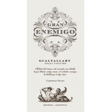 艾勒米格酒莊格蘭艾勒米格單一園品麗珠干紅葡萄酒 El Enemigo Gran Enemigo Gualtallary Single Vineyard Cabernet Franc 750ml