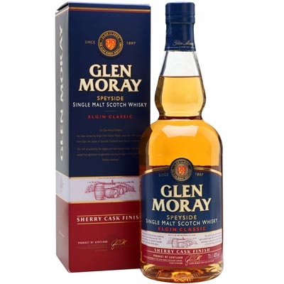 格蘭莫雷雪莉桶單一麥芽蘇格蘭威士忌 Glen Moray Sherry Cask Finish Speyside Single Malt Scotch Whisky 700ml
