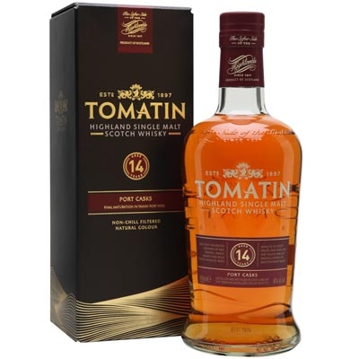 湯瑪丁14年波特桶單一麥芽蘇格蘭威士忌 Tomatin 14 Year Old Tawny Port Finish Highland Single Malt Scotch Whisky 700ml