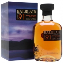 巴布萊爾1991年第三版單一麥芽蘇格蘭威士忌 Balblair Vintage 1991 3rd Release Highland Single Malt Scotch Whisky 700ml