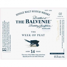 百富故事系列14年單一麥芽蘇格蘭威士忌 The Balvenie 14 Year Old The Week of Peat Single Malt Scotch Whisky 700ml