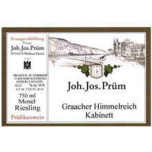 普朗酒莊格拉齊仙境園珍藏雷司令白葡萄酒 Joh. Jos. Prum Graacher Himmelreich Riesling Kabinett 750ml