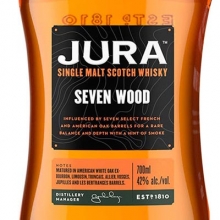 吉拉七分木單一麥芽蘇格蘭威士忌 Jura Seven Wood Single Malt Scotch Whisky 700ml