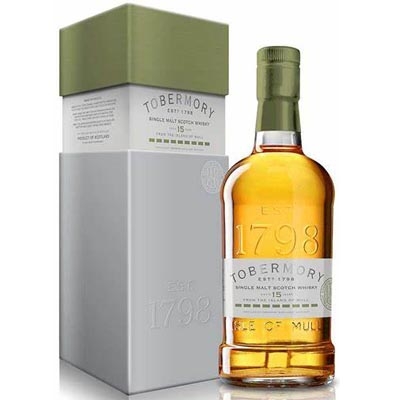 托本莫瑞15年西班牙橡木桶單一麥芽蘇格蘭威士忌 Tobermory Aged 15 Years Spanish Oak Cask Finish Single Malt Whisky 700ml