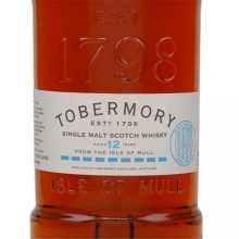托本莫瑞12年曼薩尼亞桶單一麥芽蘇格蘭威士忌 Tobermory Aged 12 Years Manzanilla Cask Finish Single Malt Whisky 700ml