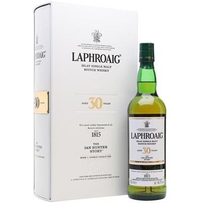 拉弗格30年伊恩·亨特之傳第一章單一麥芽蘇格蘭威士忌 Laphroaig 30 Year Old The Ian Hunter Story Book 1: Unique Character Islay Single Malt Scotch Whisky 700ml