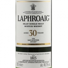 拉弗格30年伊恩·亨特之傳第一章單一麥芽蘇格蘭威士忌 Laphroaig 30 Year Old The Ian Hunter Story Book 1: Unique Character Islay Single Malt Scotch Whisky 700ml